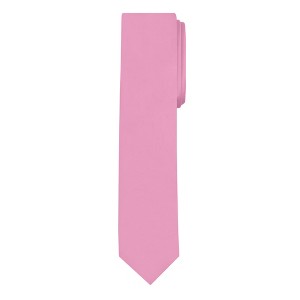 Jacob Alexander Men's Solid Color 2" Skinny Neck Tie - 1 of 4