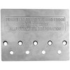 Leo Quan Badass II 4-String Bass Bridge, Grooved Saddles Chrome - 3 of 3