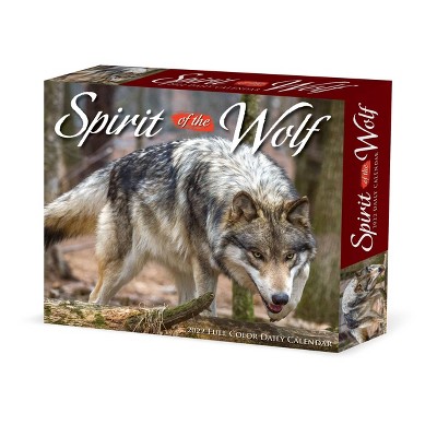 2022 Box Calendar Spirit of the Wolf - Willow Creek Press