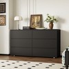Famapy 6-Drawers Dresser Modern Chest of Drawers  Minimalist Style Smooth Surface - 3 of 4