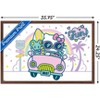 Trends International Hello Kitty: 20 Kawaii Vacation - Fun Framed Wall Poster Prints - 3 of 4