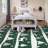 Runner Rug, Washable Low Pile Christmas Carpet, Soft Non Slip Indoor Mat for Kitchen, Entryway or Living Room - 3 of 4