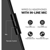 OneOdio Pro-50 Hi-Res Over Ear Wired Headphones for Studio Monitoring and Mixing, Sound Isolation, 50mm Driver Unit, Wired for AMP Guitar (Black) - 4 of 4
