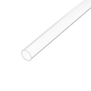 Unique Bargains Lamp and Lantern Water Cooling System Acrylic Rigid Round Pipe Clear 10" - 1 of 4