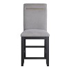 7pc Yves Counter Height Dining Set - Steve Silver Co.: Modern, Extendable, Upholstered Stools - 4 of 4