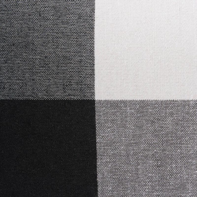 16&#34; x 10&#34; x 12&#34; Medium Polyester Buffalo Check Rectangle Storage Bin White &#38; Black - Design Imports, 4 of 8