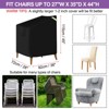 Unique Bargains 600D Oxford Waterproof Outdoor Protection Chair Cover 1 Pc - 2 of 3