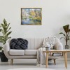 Stupell Industries Colors By The Water Floating Frame Canvas Art, Gold, 31" x 25" - 3 of 4