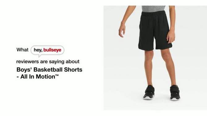 Boys&#39; Basketball Shorts - All In Motion™, 2 of 5, play video