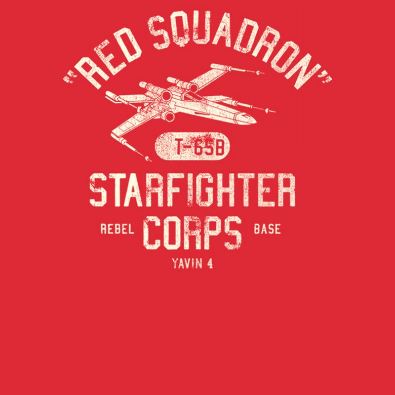 Men's Star Wars Rebel X-Wing Starfighter Corps Collegiate T-Shirt, 2 of 6