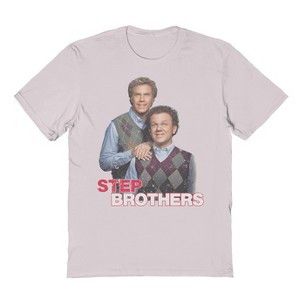 Step Brothers Men's Step Brothers Distressed Short Sleeve Graphic Cotton T-Shirt - 1 of 1