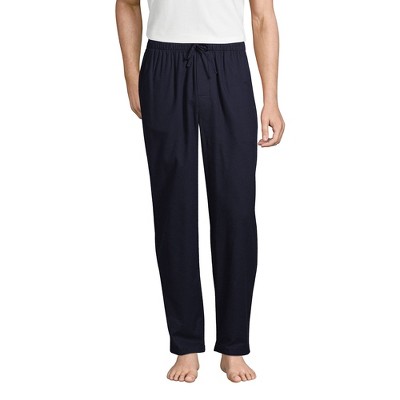 Lands' End Men's Flannel Pajama Pants - Medium - Radiant Navy : Target