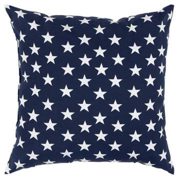 Throw Pillow, Blue - Raya Lumbar Cushion - Revival™