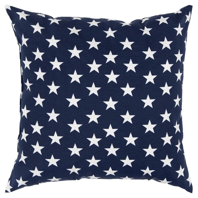 22&#34;x22&#34; Oversize Star Poly Filled Square Throw Pillow - Rizzy Home, 1 of 6