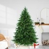 Northlight 6.5' Prelit Artificial Christmas Tree Full Hunter Fir - Clear Lights - 2 of 4