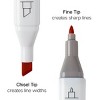 KINGART PRO Double-Ended Markers 12 Neutral Colors - 2 of 4