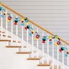 Big Dot of Happiness Bam Superhero - 90 Chain Links and 30 Paper Tassels Decoration Kit - Baby Shower or Birthday Party Paper Chains Garland - 21 feet - 2 of 4