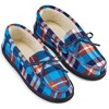Collections Etc Women's Bright Plaid Slippers - 2 of 4