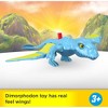 Fisher-Price Imaginext Jurassic World Rebirth Dimorphodon Dinosaur Action Figure with Wing Motion - 2 of 4