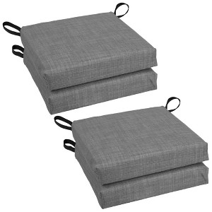 Blazing Needles, Set of 4 Outdoor Chair Cushions - 1 of 3
