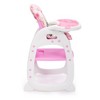DOMETOUR Multipurpose Adjustable Highchair for Baby Toddler Dinning Table with Feeding Tray and 5-Point Safety Buckle - 4 of 4