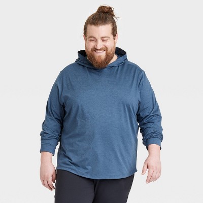 Men's Soft Stretch Hooded Long Sleeve Top - All In Motion™