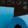 Evideco French Home Goods 3-Ply 140-Sheet Blue Toilet Paper Refreshing Nautical Bulk Sandalwood-Scented Rolls - 3 of 4