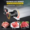 VEVOR 240W Commercial Meat Slicer, Electric Deli Food Slicer, 10" Carbon Steel Blade Electric Food Slicer, 350-400RPM Meat Slicer, 0 - 0.47 inch - 3 of 4