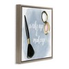 Stupell Industries Watercolor Wake Up & Make Up, 18" x 18" - 3 of 4