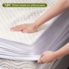 Dexmalle Full Size Bamboo Fiber Waterproof Mattress Protector - 2 of 4