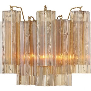 Crystorama Lighting Addis 2 - Light Sconce in  Aged Brass - 1 of 3