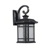 Chloe Lighting Franklin Transitional Led Textured Black Outdoor Wall Sconce 17" Height - 2 of 2