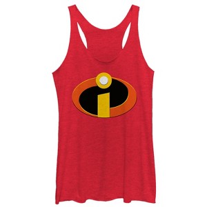 Women's The Incredibles Classic Logo Racerback Tank Top - 1 of 3