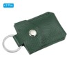 Unique Bargains Portable Genuine Leather Key Rings 2 Pcs - 3 of 4
