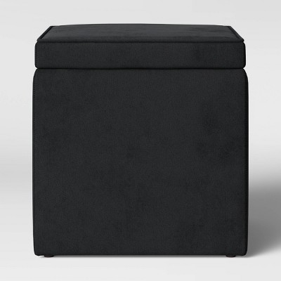 Storage Ottoman Black Room Essentials Brickseek