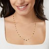 Ross-Simons 4.10 ct. t.w. Multicolored Sapphire and 1.30 ct. t.w. Ruby Bead Station Necklace in 10kt Yellow Gold - 2 of 4