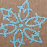 snowflakes brown