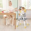Yinvani 6-in-1 Convertible Baby High Chair with Adjustable Removable Tray - 3 of 3