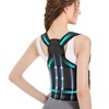 Attop  Posture Corrector for Men and Women - Adjustable Full Back Support Brace for Upper/Lower Back Pain, Scoliosis, and Hunchback Relief - 2 of 4