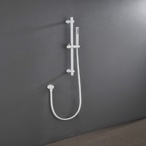 SEVOBAL Shower Faucets, Height-Adjustable Handheld Shower System with Slide Bar and Extended Hose for Versatile Bathroom, White, 30"*6.9"*4.6" - 1 of 4