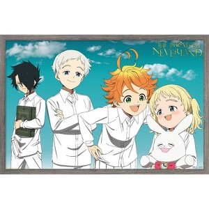 Trends International The Promised Neverland - Orphans Framed Wall Poster Prints - 1 of 4