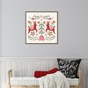 Amanti Art Festive Season II by Dina June Canvas Wall Art Print Framed - 4 of 4