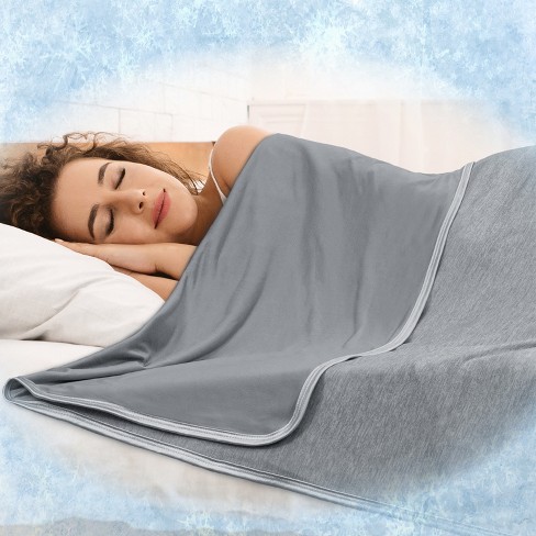 Heated cooling blanket sale