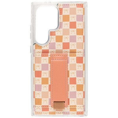 Walli Cases Golden Grace Phone Case with Wallet and Finger Strap