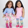 Sophia’s 9 Piece Spring Wardrobe Mix and Match Set for 18" Dolls - 2 of 4