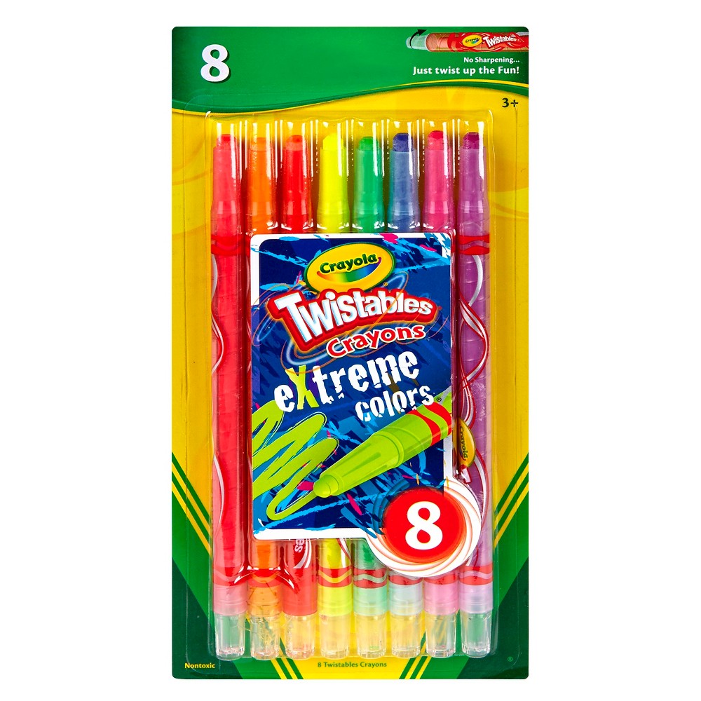 UPC 071662097387 product image for Crayola 8ct Twistable Crayons Extreme Colors | upcitemdb.com