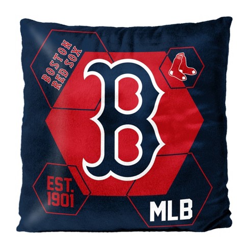 Mlb Boston Red Sox Connector Velvet Reverse Pillow : Target