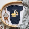 The Juniper Shop Eggs-Cavator Baby Short Sleeve Bodysuit - 3 of 4