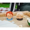 Silver Buffalo Child's Play Chucky and Tiffany Ceramic Salt and Pepper Shaker Set - 4 of 4