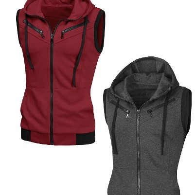 burgundy/dark gray